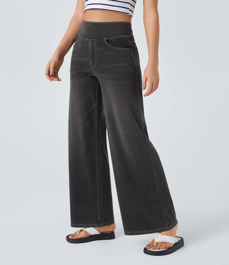 Solène | Relaxed Fit Wide-Leg Jeans