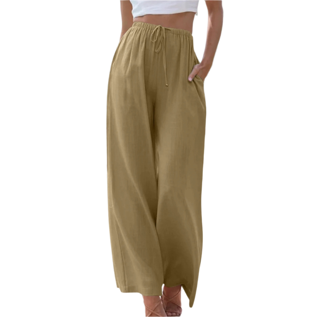 Marianne | Casual Summer Wide Leg Trousers