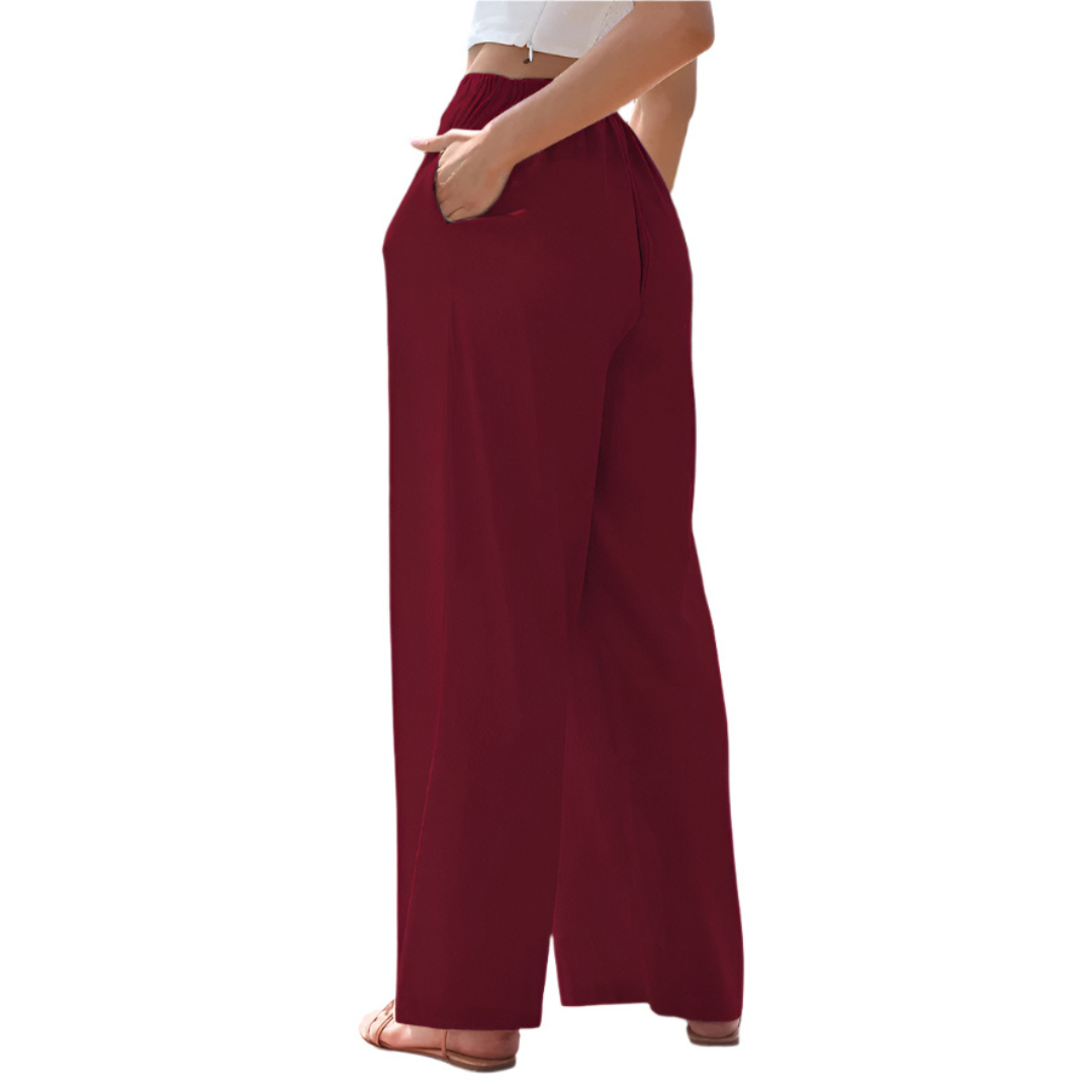 Marianne | Casual Summer Wide Leg Trousers