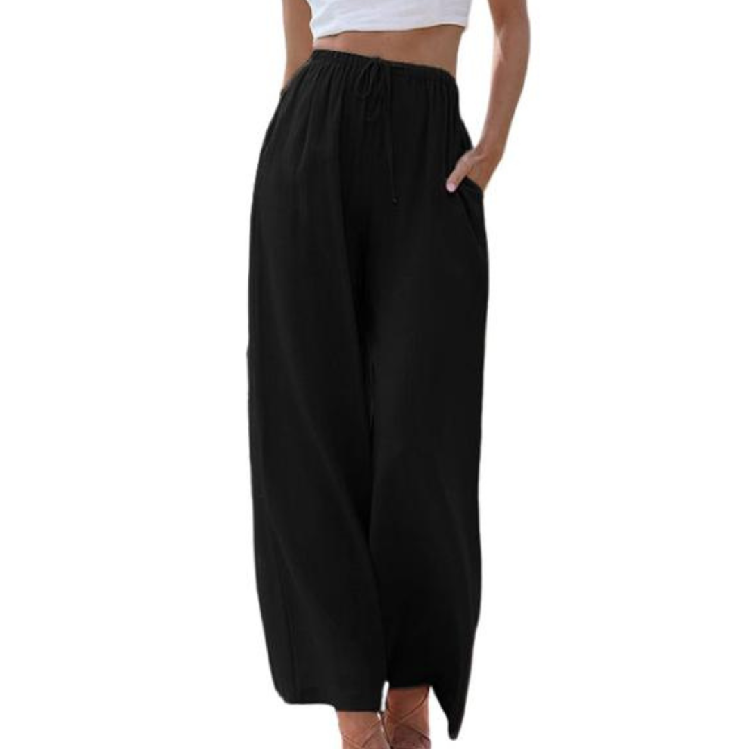 Marianne | Casual Summer Wide Leg Trousers