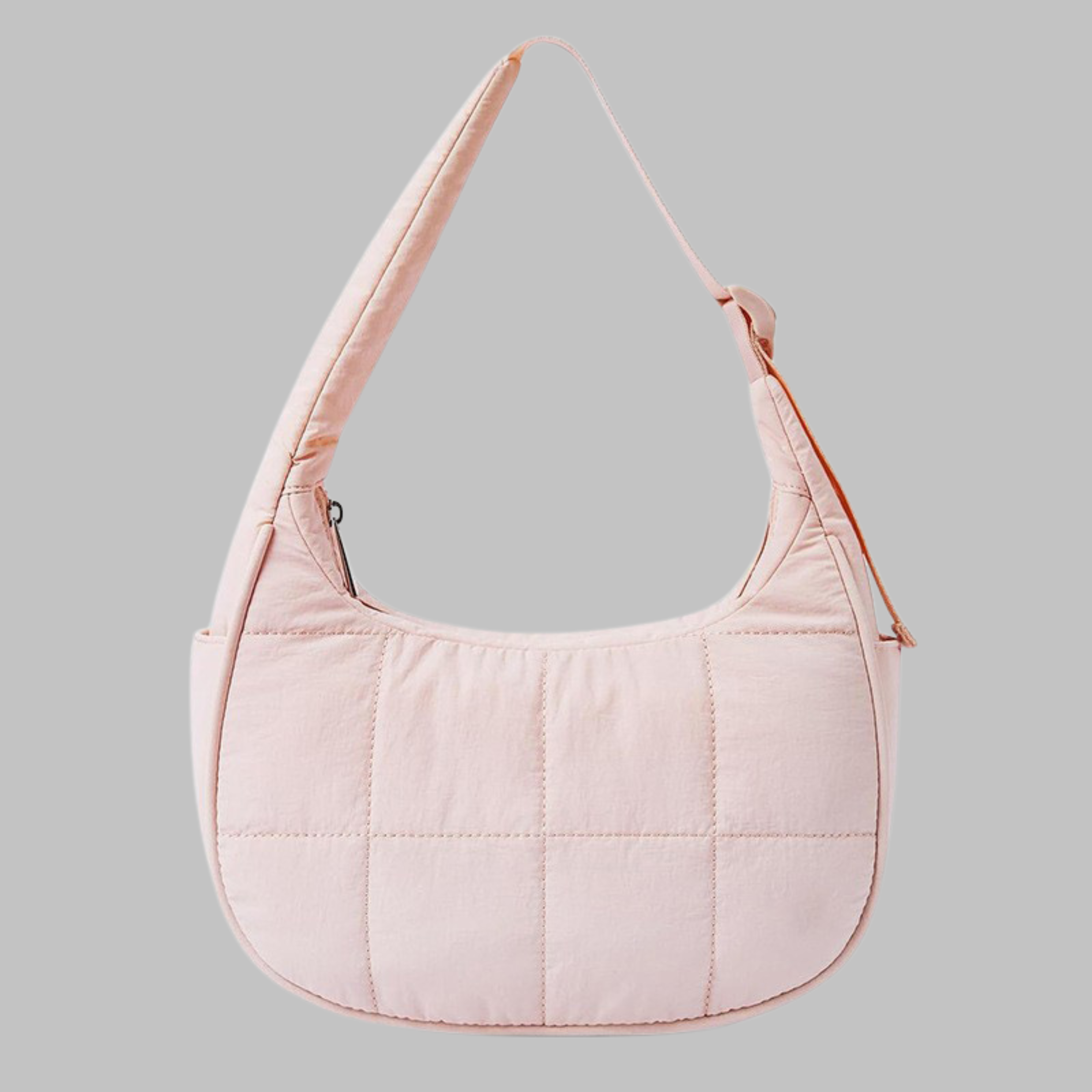 ZARIAH | Chic Mini Puffer Crescent Shoulder Bag