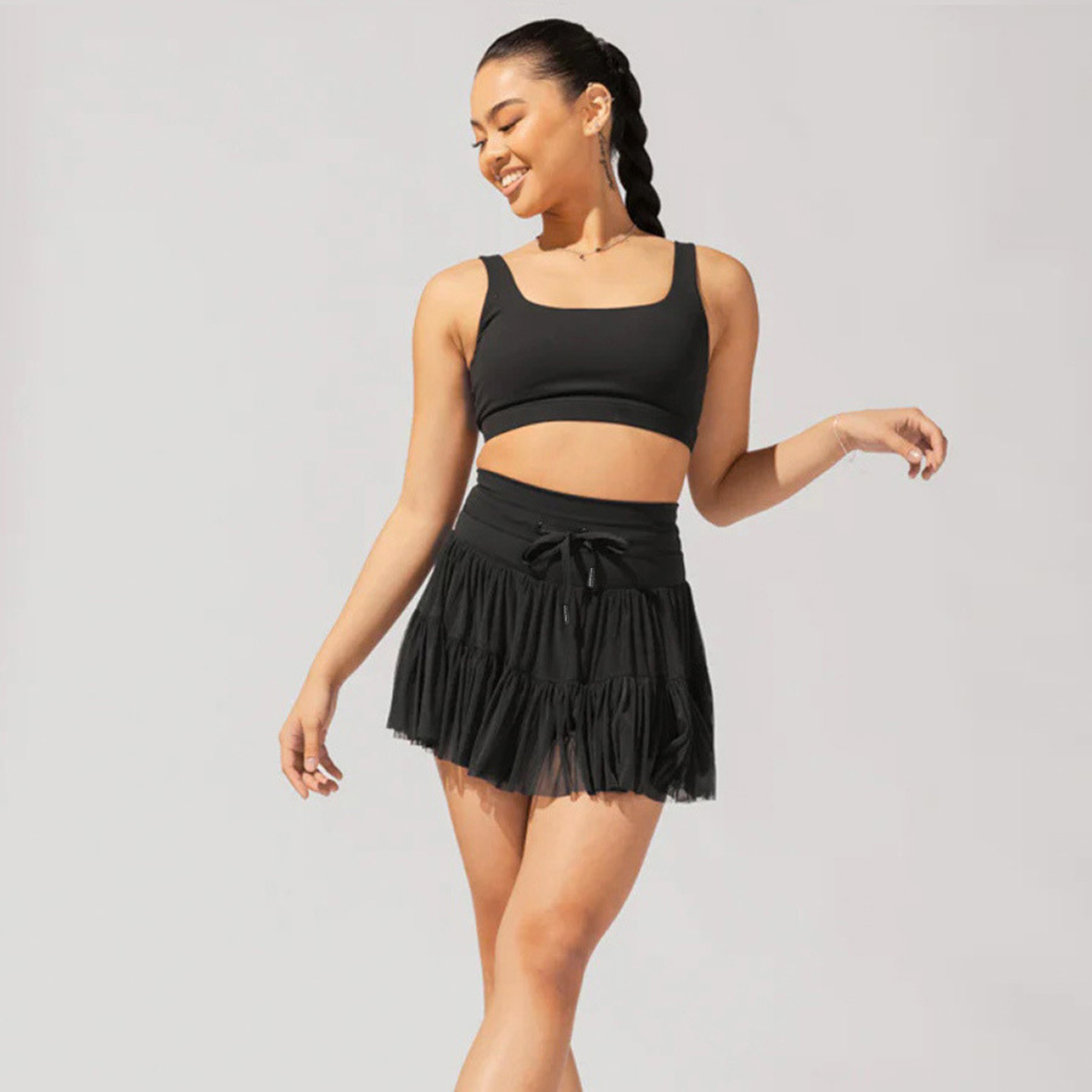 Kalinda | Chic High Waist Pleated Skort