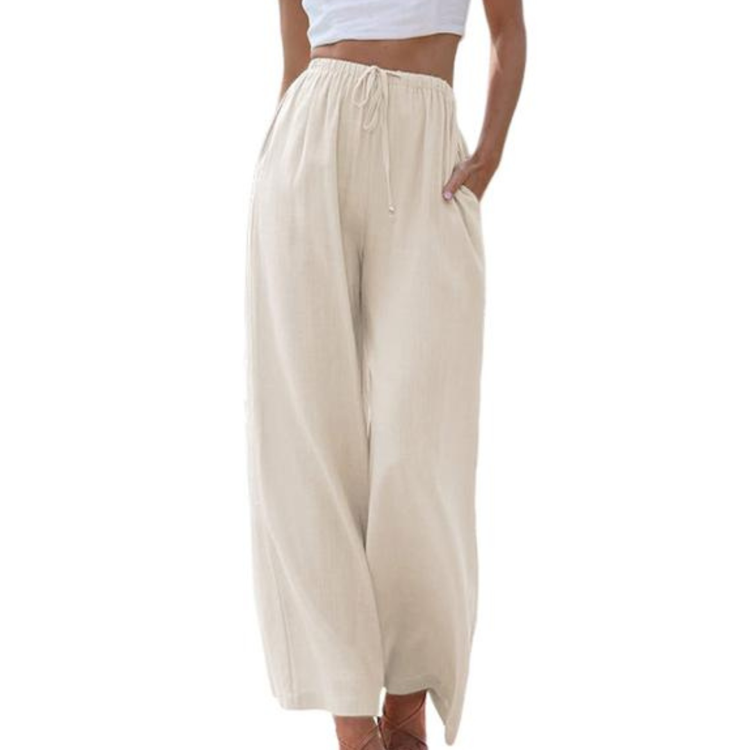 Marianne | Casual Summer Wide Leg Trousers