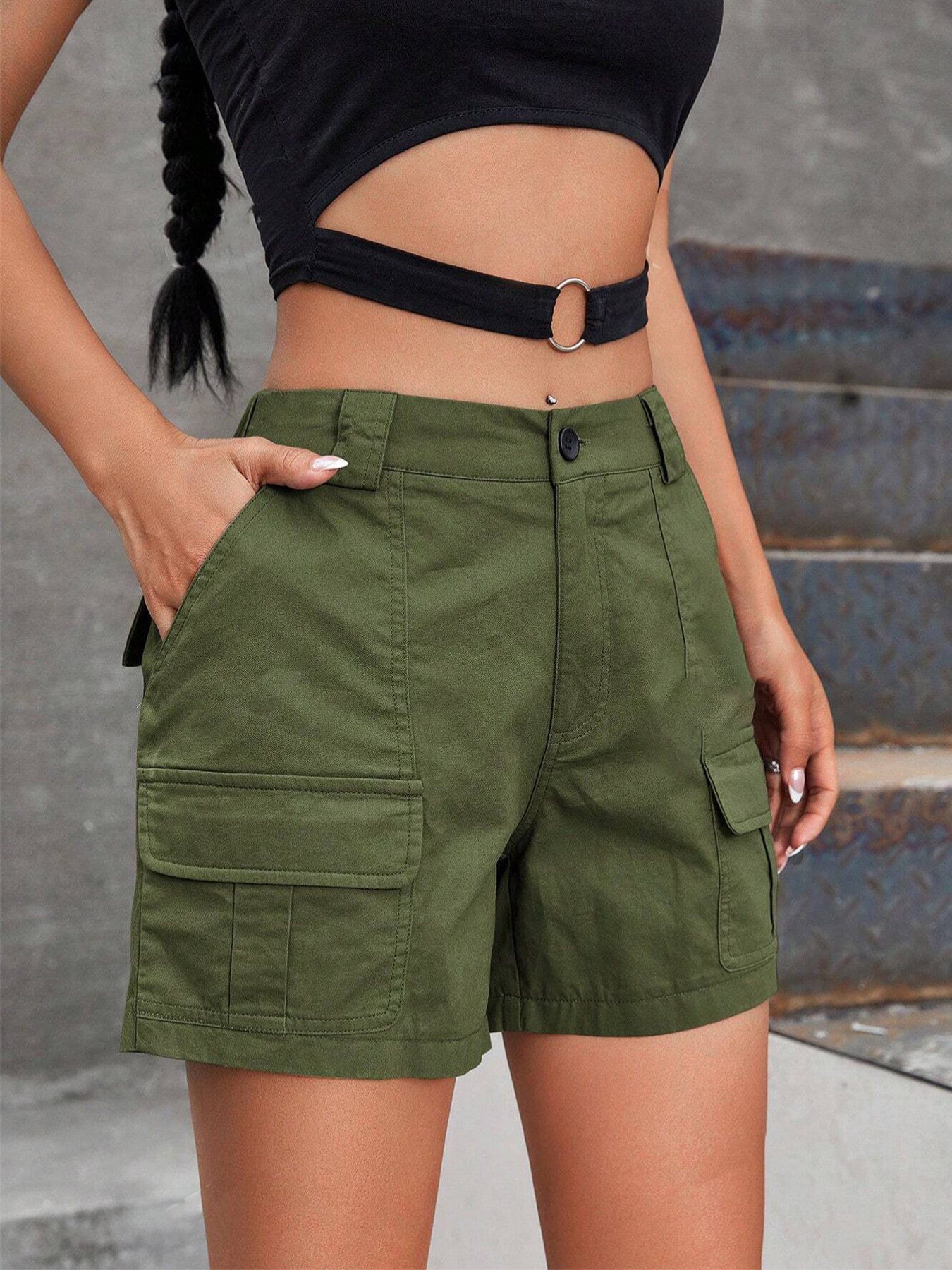 Marisol | Comfy Cargo Shorts