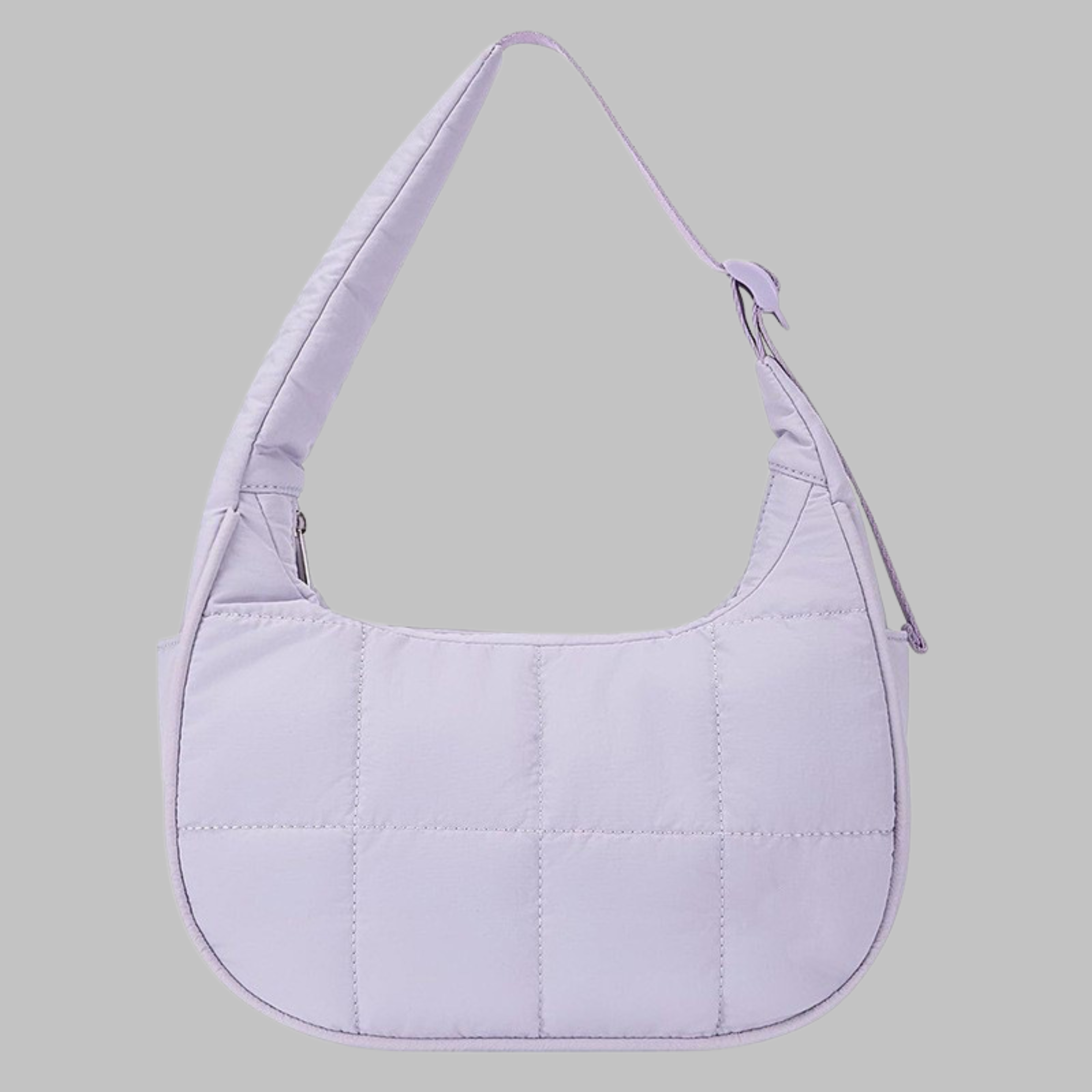 ZARIAH | Chic Mini Puffer Crescent Shoulder Bag