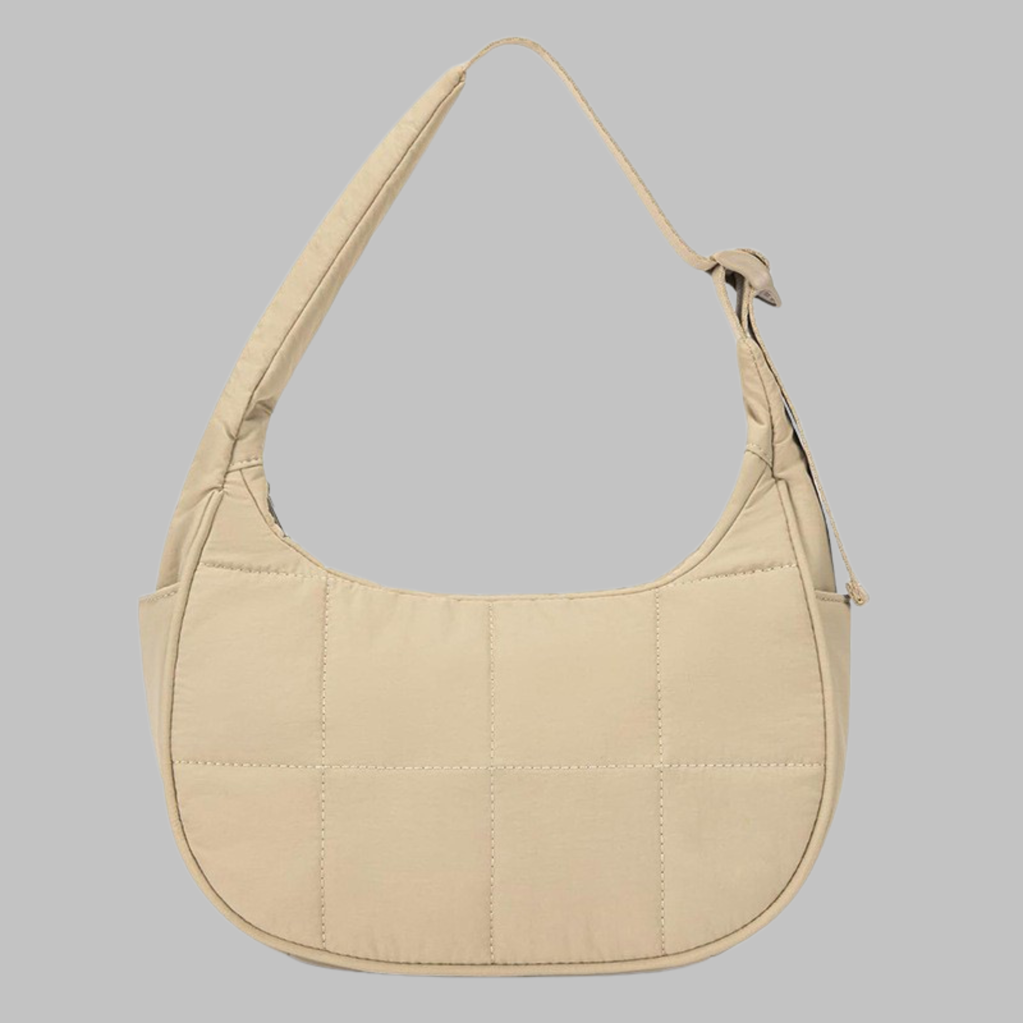 ZARIAH | Chic Mini Puffer Crescent Shoulder Bag
