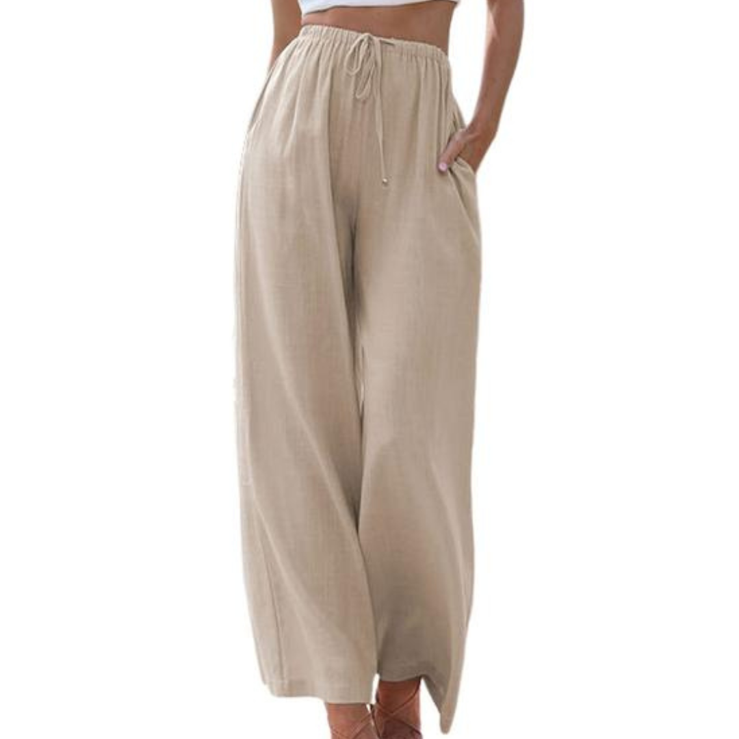 Marianne | Casual Summer Wide Leg Trousers