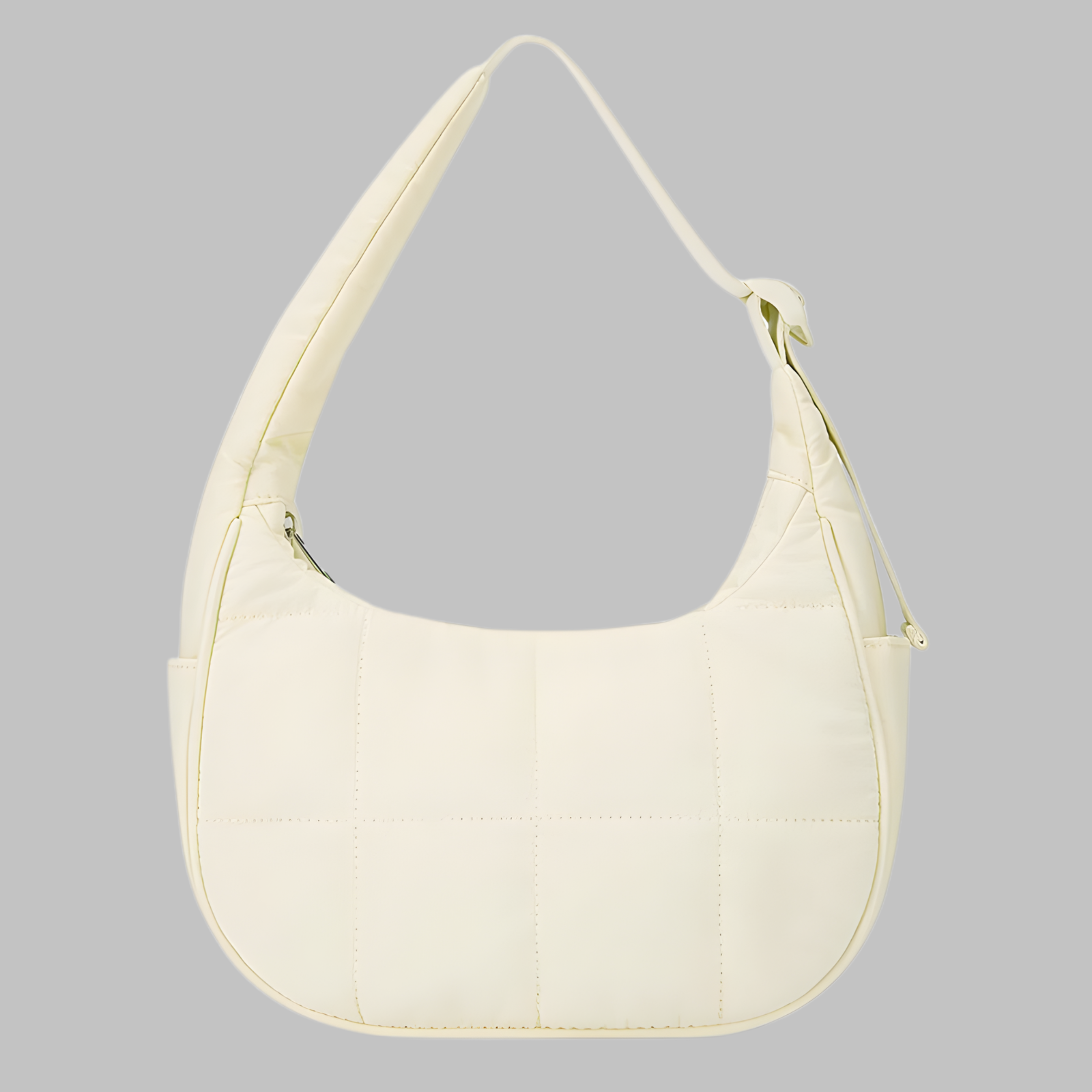 ZARIAH | Chic Mini Puffer Crescent Shoulder Bag
