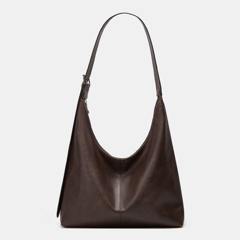 LYRA | Casual Solid Color Large Shoulder Crossbody Bag