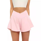 Eclaire | Simple Flowy High Waist Active Skort