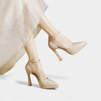 Evette | Leather Heels