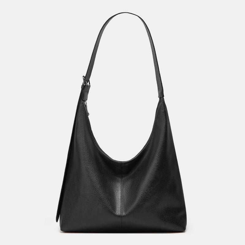 LYRA | Casual Solid Color Large Shoulder Crossbody Bag