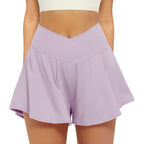 Eclaire | Simple Flowy High Waist Active Skort