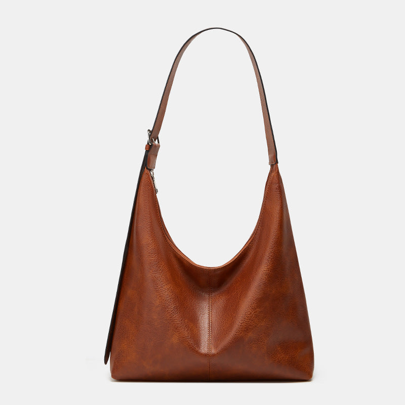 LYRA | Casual Solid Color Large Shoulder Crossbody Bag