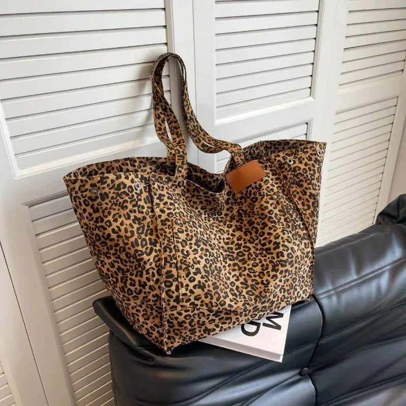 ODILE | Effortless Chic Leopard Tote Bag
