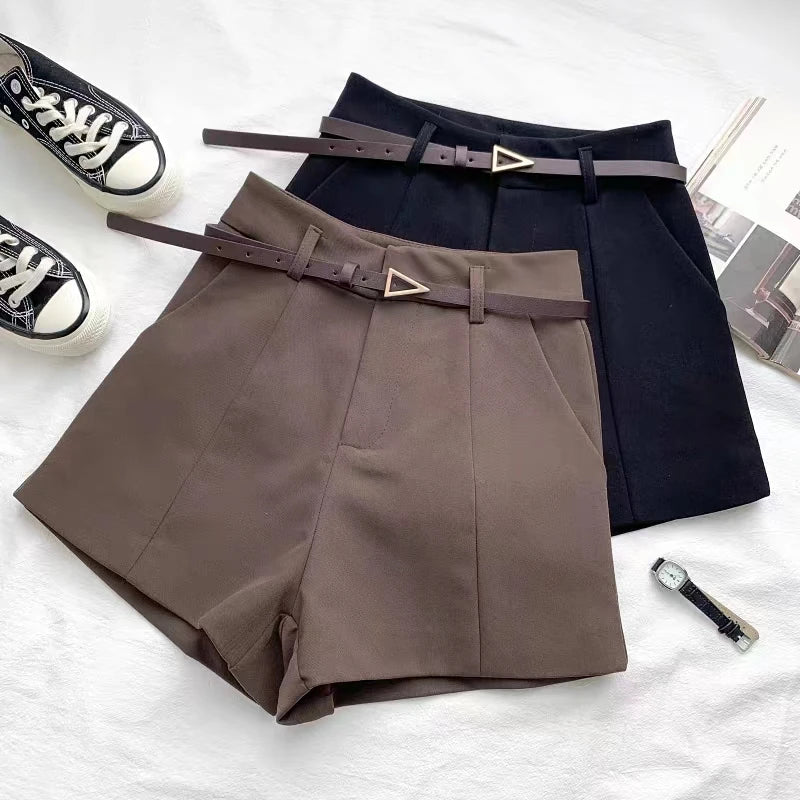 Rachelle | Sleek High Waist Shorts