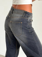 Sylvaine | Vintage Casual Baggy Jeans