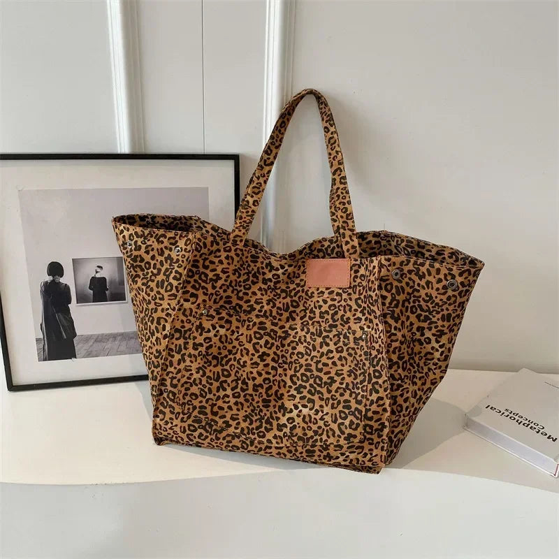 ODILE | Effortless Chic Leopard Tote Bag