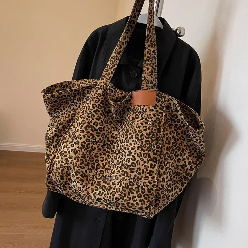 ODILE | Effortless Chic Leopard Tote Bag