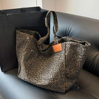 ODILE | Effortless Chic Leopard Tote Bag
