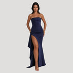 Clara | Women Wedding Guest Strapless Maxi Dress
