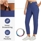 Lizna | Lightweight Stretch Ankle Trousers