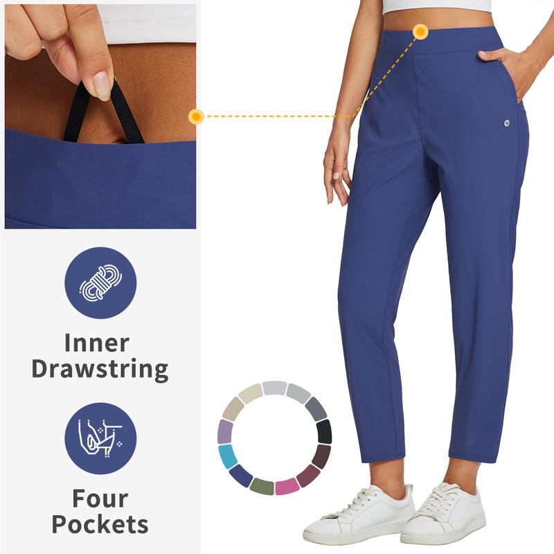 Lizna | Lightweight Stretch Ankle Trousers