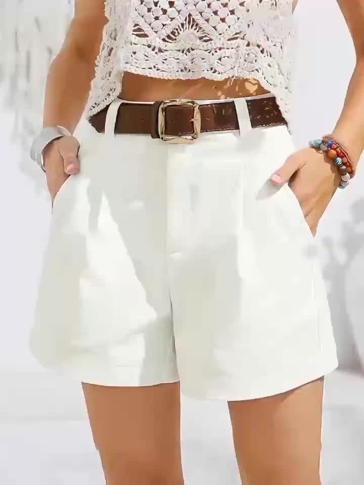 Mélanie | Chic High Waist Shorts