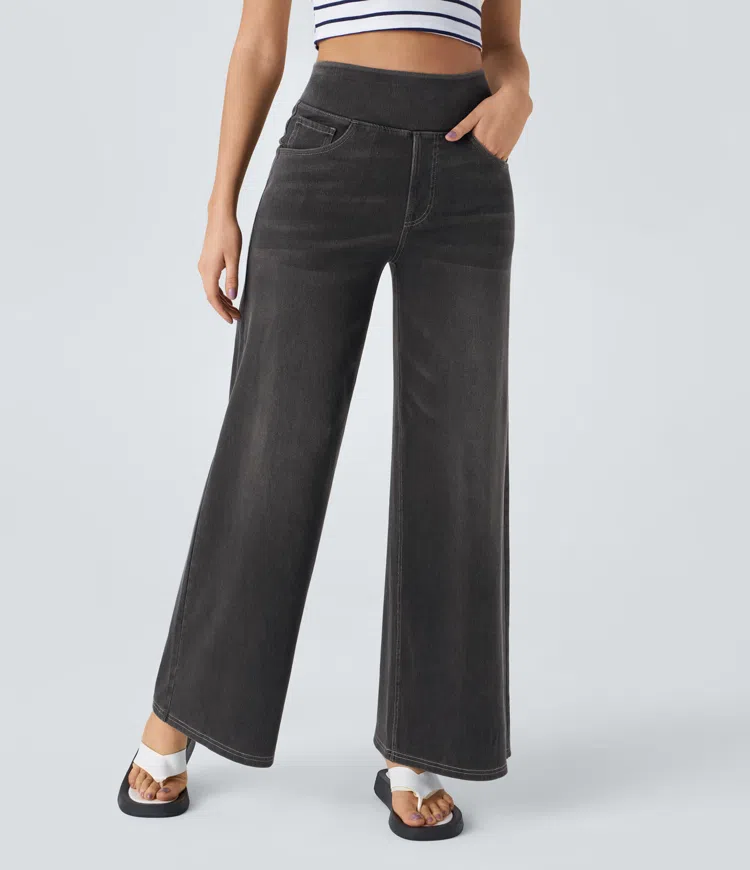 Solène | Relaxed Fit Wide-Leg Jeans