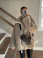 Liora | Oversized Teddy Jackets