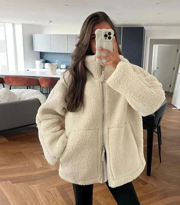 Liora | Oversized Teddy Jackets