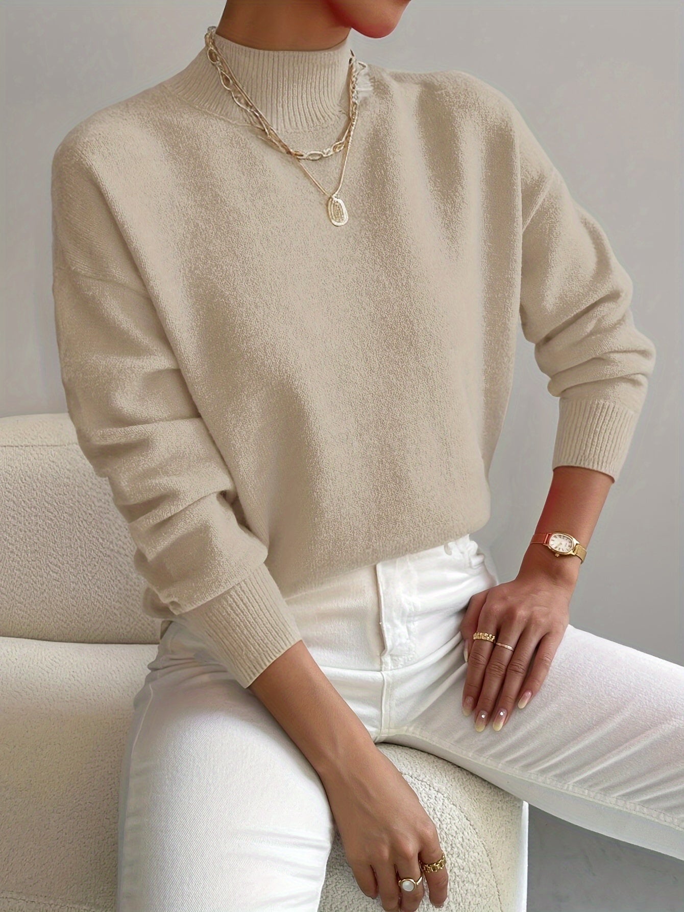 Madison | Women’s Winter Classic High Neck Sweater